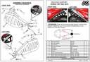 Adventure Spec Honda CRF250L Side Luggage Support Rack