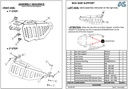 Adventure Spec Honda CRF300L Side Luggage Support Rack