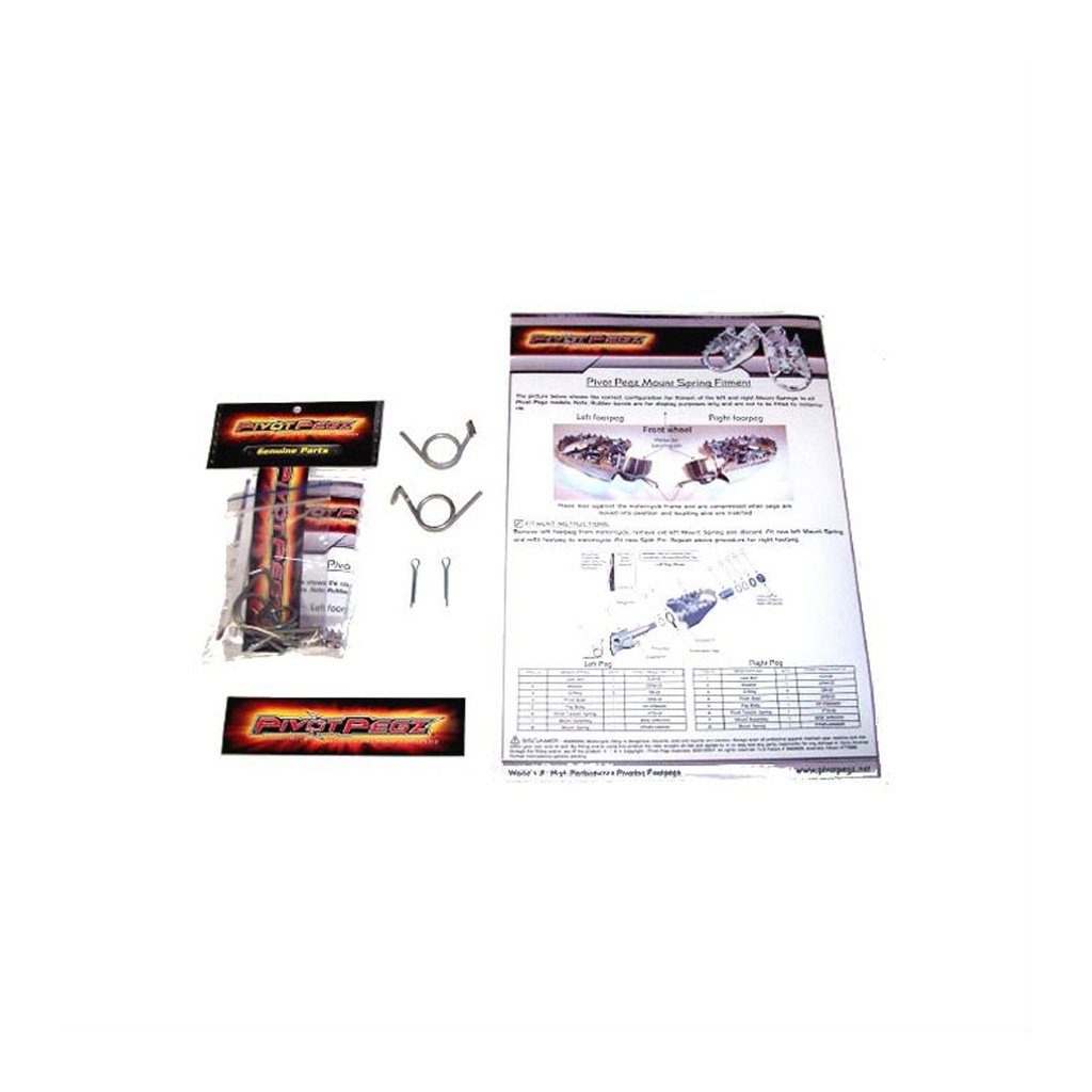 Pivot Pegz MSK02-MK3 Mounting Spring Kit